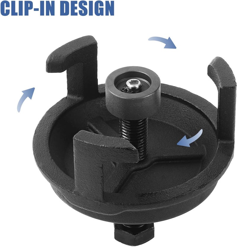 TomGoo LS Harmonic Balancer Mounting Puller Pulley Tool 25264 Compatible with GM Jeep Chrysler Dodge,Engine: 5.3L, 5.7 LS1, 6.0 LS2, 6.2 LS3, 7.0L Crank Pulley Puller, Remove LS Balancer Without Tapped ﻿ - Image 3